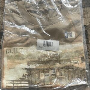 Realtree Tan Short Sleeve Graphic Tee